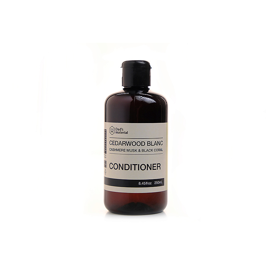 Изображение товара DAD'S MATERIAL Кондиционер "Cedarwood Blanc, Cashmere musk & Black Coral", 250 мл