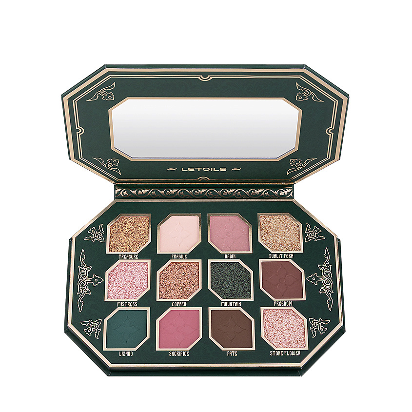 Изображение товара Палетка теней для век Russie Malachite Maid 15 г эффектная русская тематика