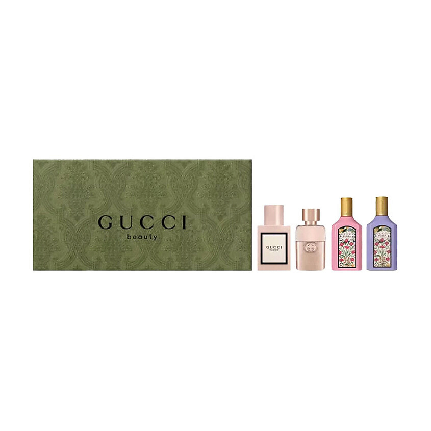 Изображение товара Набор миниатюр Gucci Bloom Guilty Flora Gorgeous Gardenia Magnolia 4х5мл
