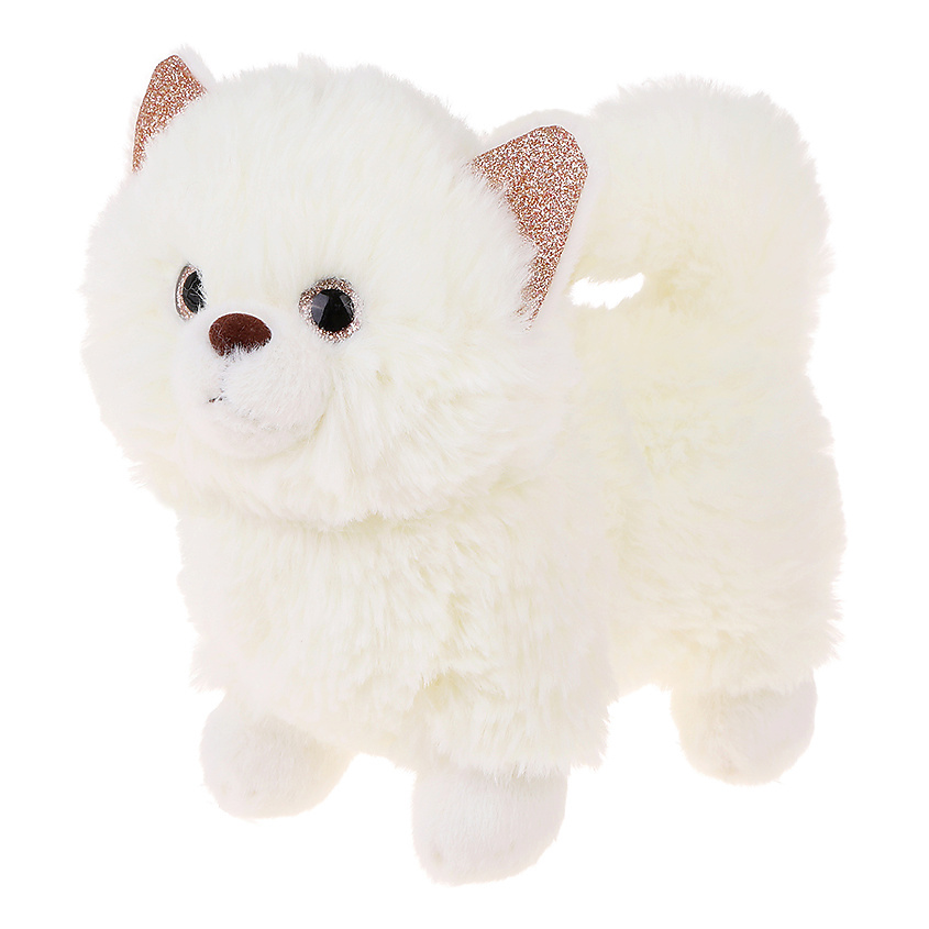 Изображение товара Мягкая игрушка Шпиц белый 20 см для детей от 3 лет — милый компаньон и подарок