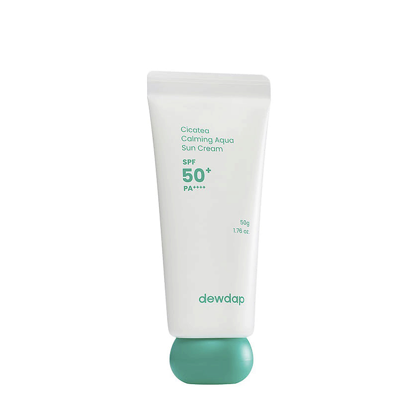 Изображение товара Солнцезащитный крем для лица DEWDAP CICATEA CALMING AQUA SPF 50+ водостойкий увлажняющий