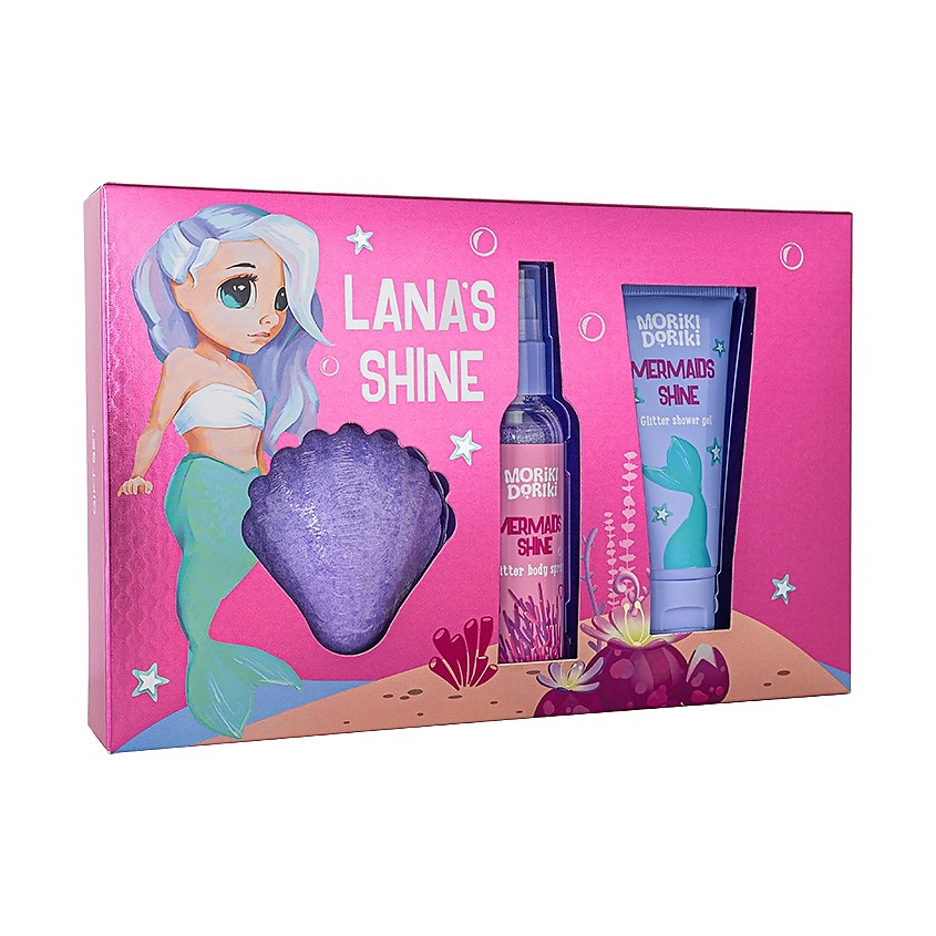 Изображение товара MORIKI DORIKI Набор "Сияние Ланы", 50 мл + 50 мл + 100 г
