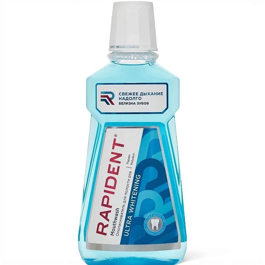 Изображение товара Ополаскиватель для полости рта Ultra Whitening 490 мл Rapident