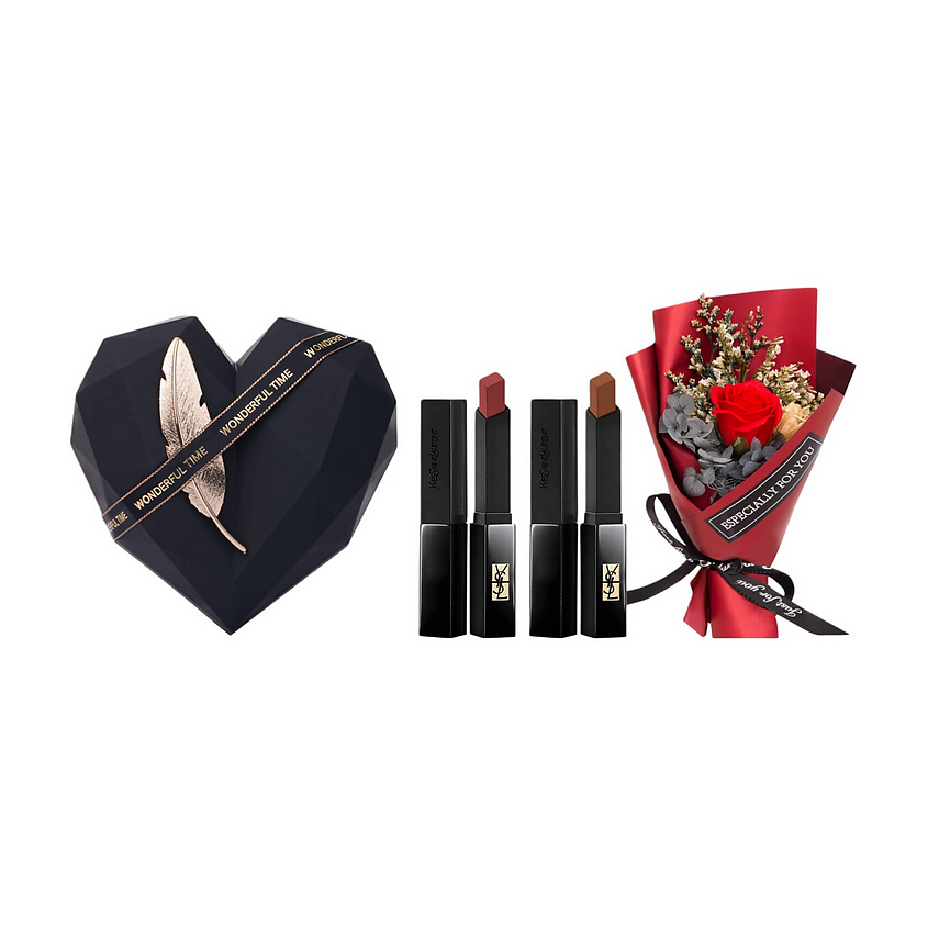 Изображение товара Набор для губ Yves Saint Laurent Rouge Pur Couture The Slim Matte 302 + 314
