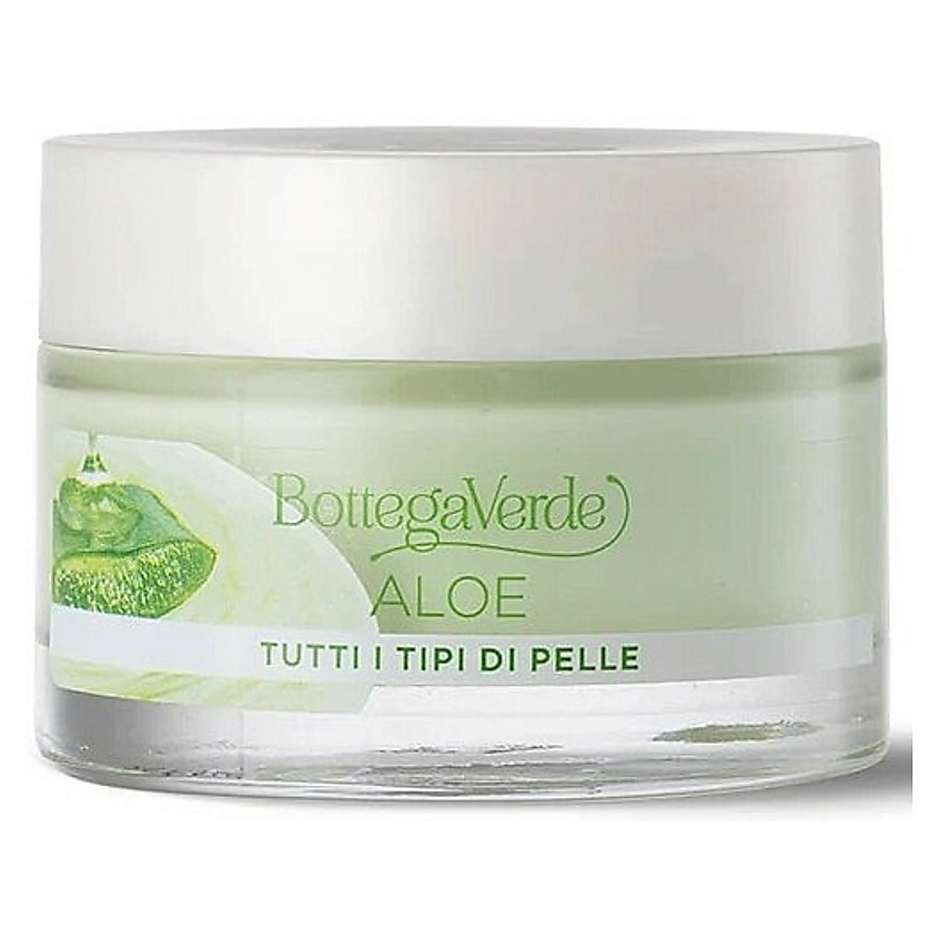 Изображение товара BOTTEGA VERDE Увлажняющий и осветляющий крем для лица с алоэ Aloe 24H Face Cream, 50 мл