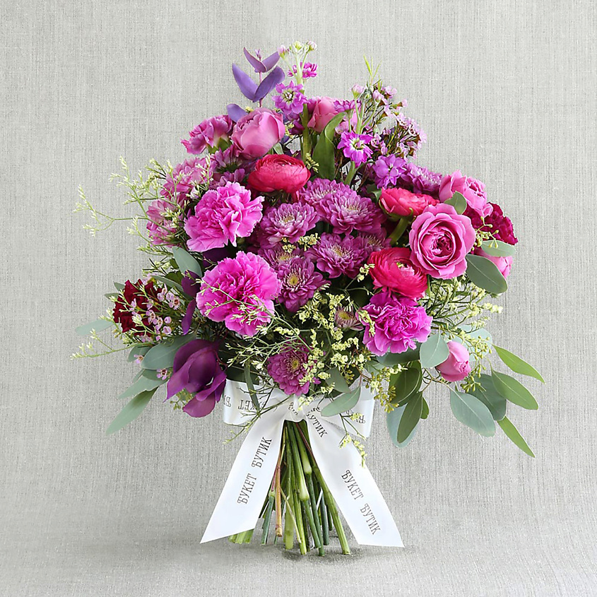 Изображение товара Средний букет Для Водолея роза Букет Маркет доставка