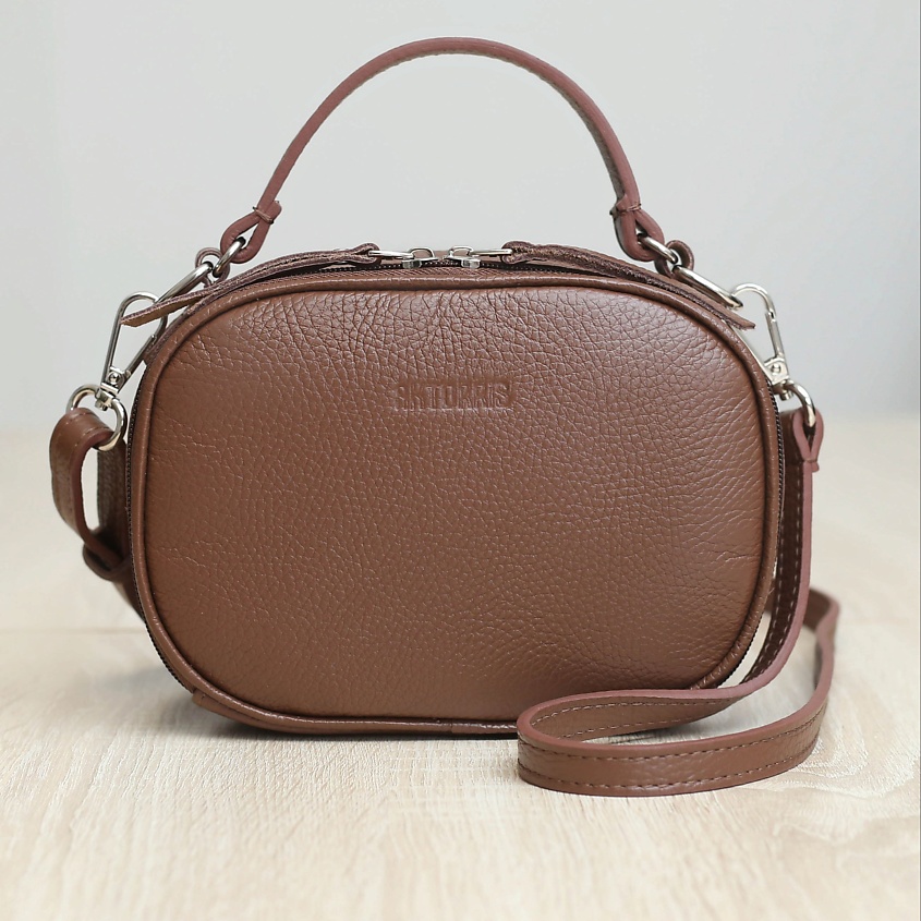 Изображение товара Женская сумка через плечо из натуральной кожи AKTORRIS, современный дизайн