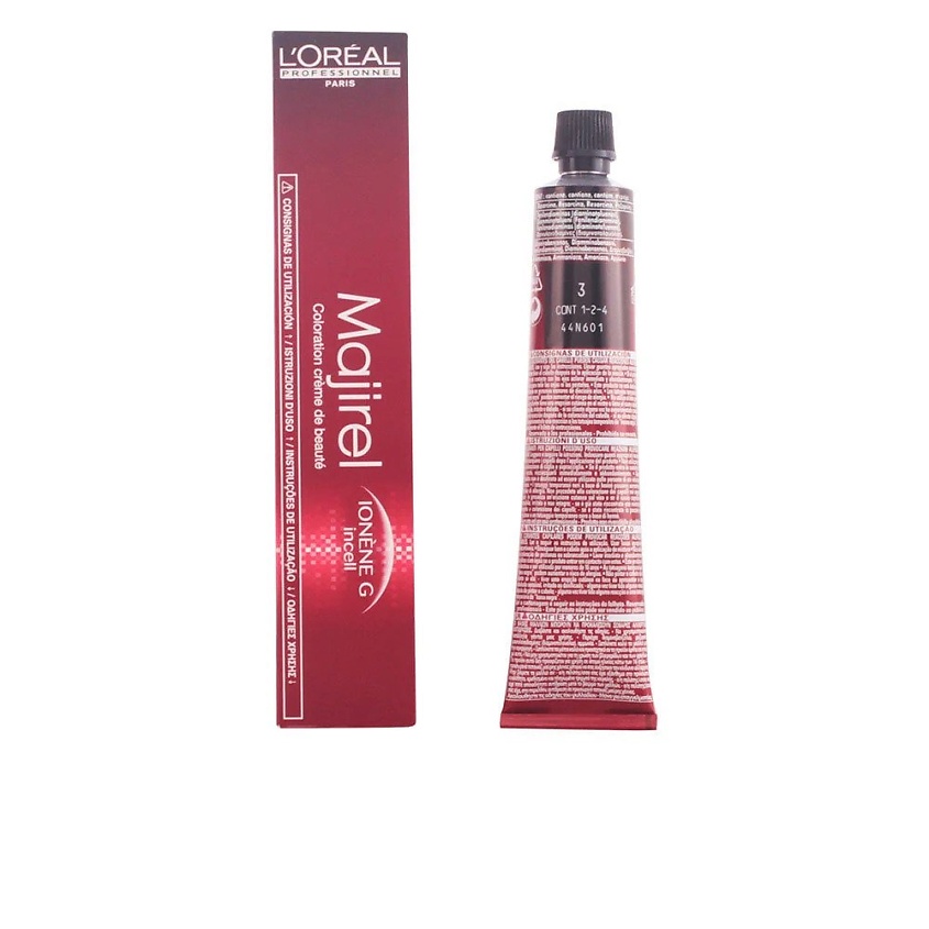 Изображение товара Крем-краска для волос L'OREAL PROFESSIONNEL Majirel 3 Dark Brown стойкая Изображение товара Крем-краска для волос L'OREAL PROFESSIONNEL Majirel 3 Dark Brown стойкая