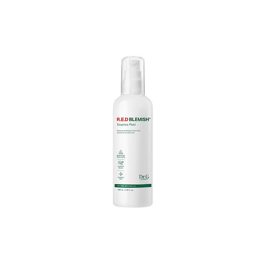 Изображение товара DR.G Восстанавливающая эссенция для лица Red Blemish Essence Fluid, 150 мл