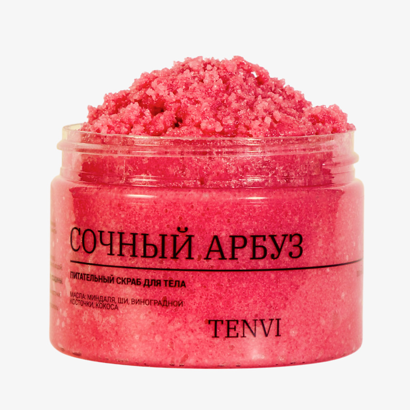 Изображение товара Скраб для тела TENVI Арбуз 1 шт восстанавливающий увлажняющий с ароматом