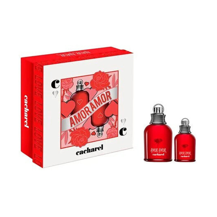 Изображение товара Cacharel Amor Amor парфюмерный набор 100 мл + 30 мл женский цветочный аромат