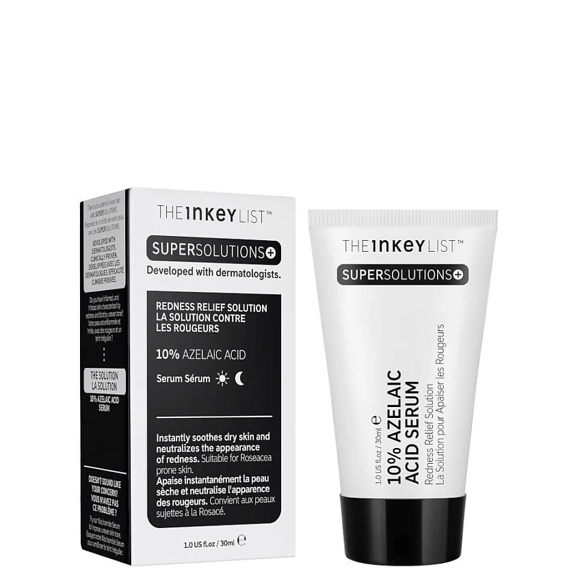 Изображение товара THE INKEY LIST Успокаивающая сыворотка против покраснений SuperSolutions 10% Azelaic Acid, 30 мл
