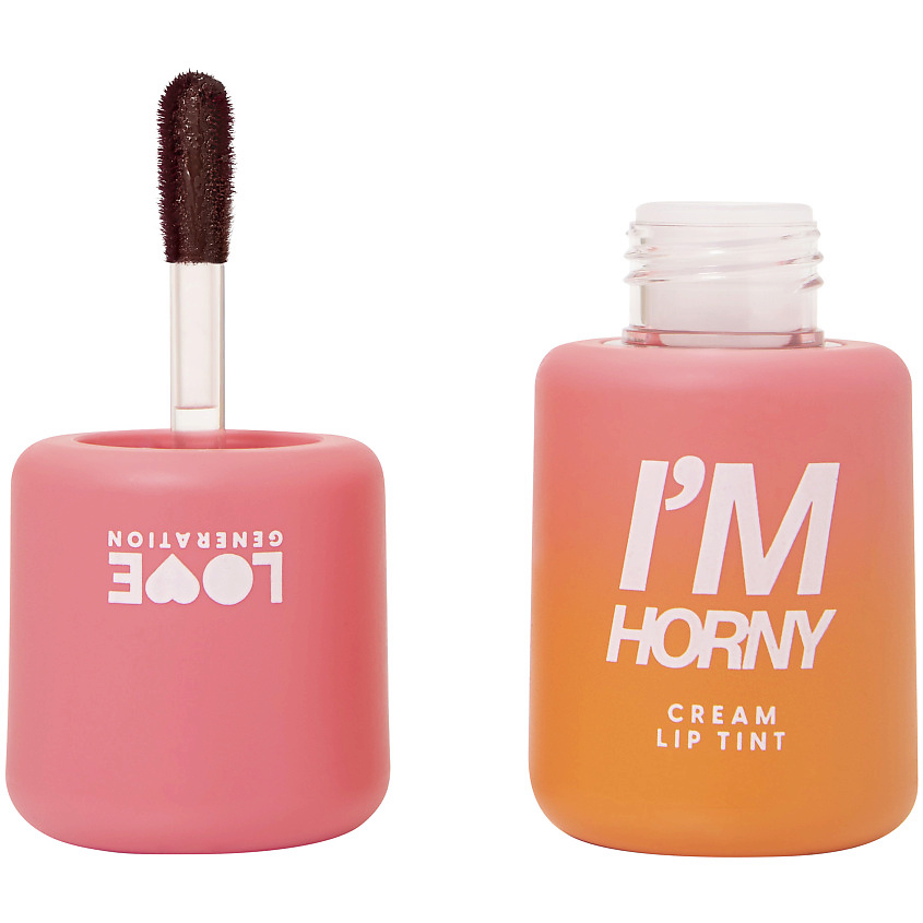Изображение товара LOVE GENERATION Тинт для губ кремовый I'M HORNY, 07, сливовый, 3 мл
