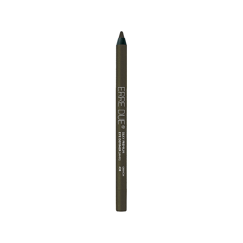 Изображение товара ERRE DUE Карандаш для глаз стойкий Silky Premium Eye Definer 24hrs, № 438 Grinch, 1,2 г
