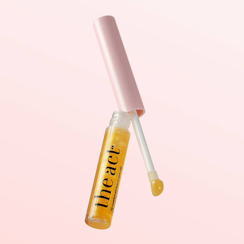 Изображение товара Масло-блеск для губ с шиммером THE ACT увлажняющее натуральное