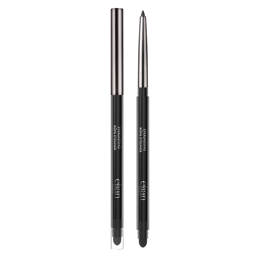 Изображение товара ELIAN Карандаш для глаз автоматический Everlasting Kohl Eyeliner 01 Onyx водостойкий