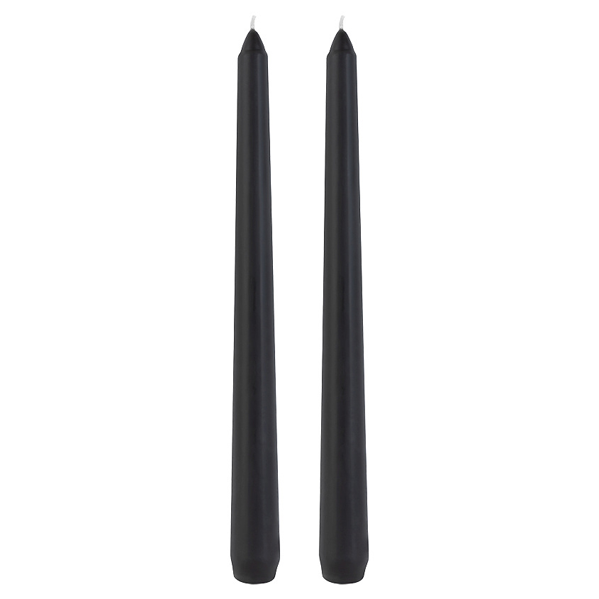 Изображение товара Конусные свечи LETOILE HOME черные, декоративные, 1 шт.