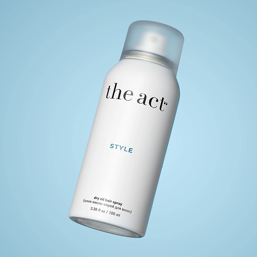Изображение товара THE ACT Сухое масло-спрей для волос, 100мл