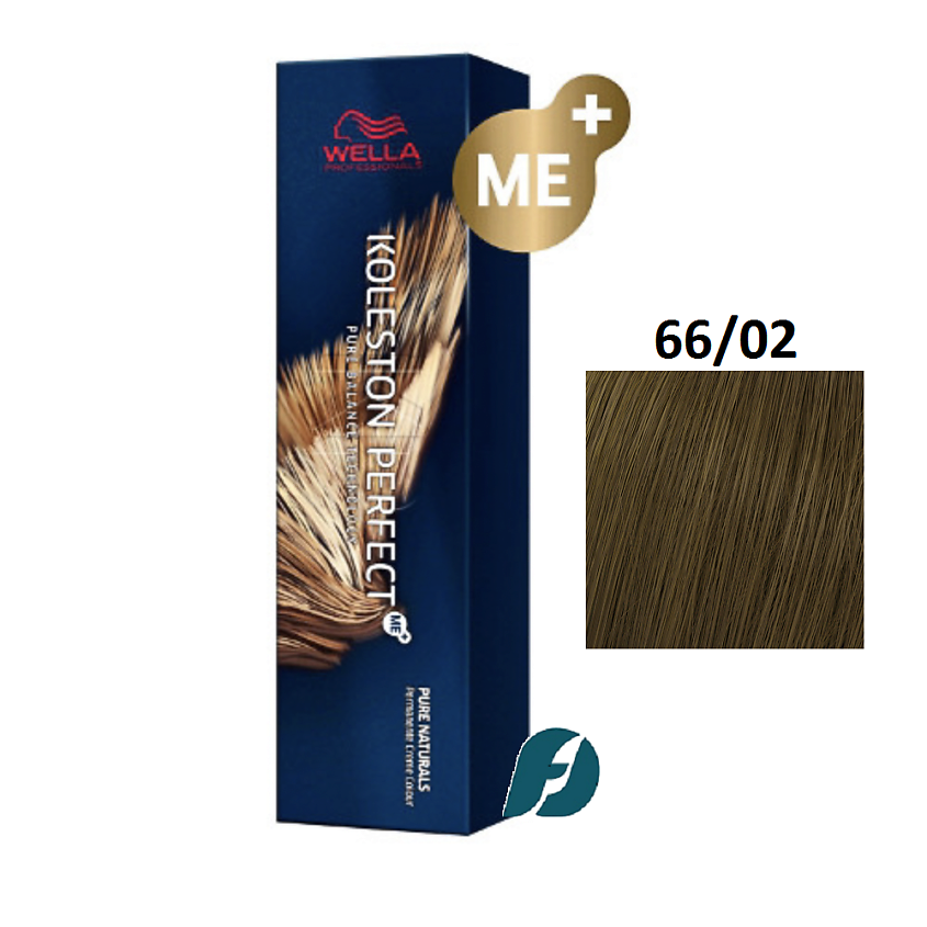 Изображение товара WELLA PROFESSIONALS Краска для волос Koleston Perfect ME+, 66/02 Темный блонд интенсивный натуральный матовый