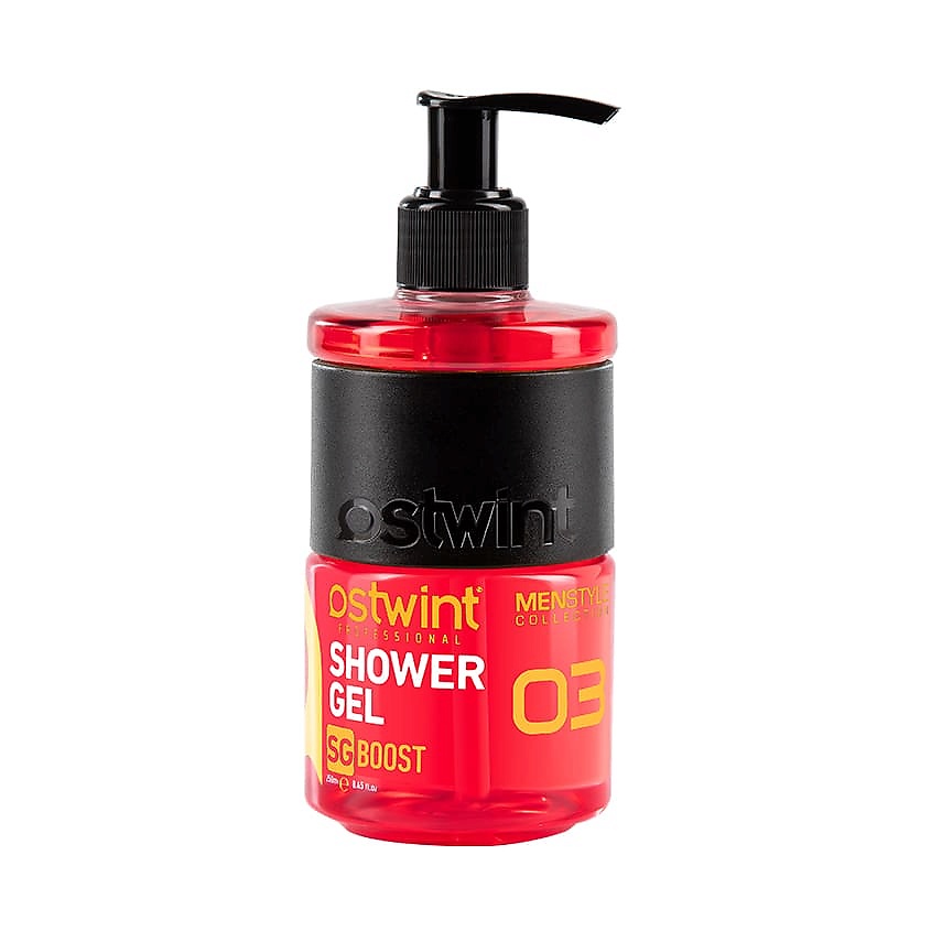 Изображение товара OSTWINT PROFESSIONAL Гель для душа мужской 03 Boost Shower Gel, 250 мл