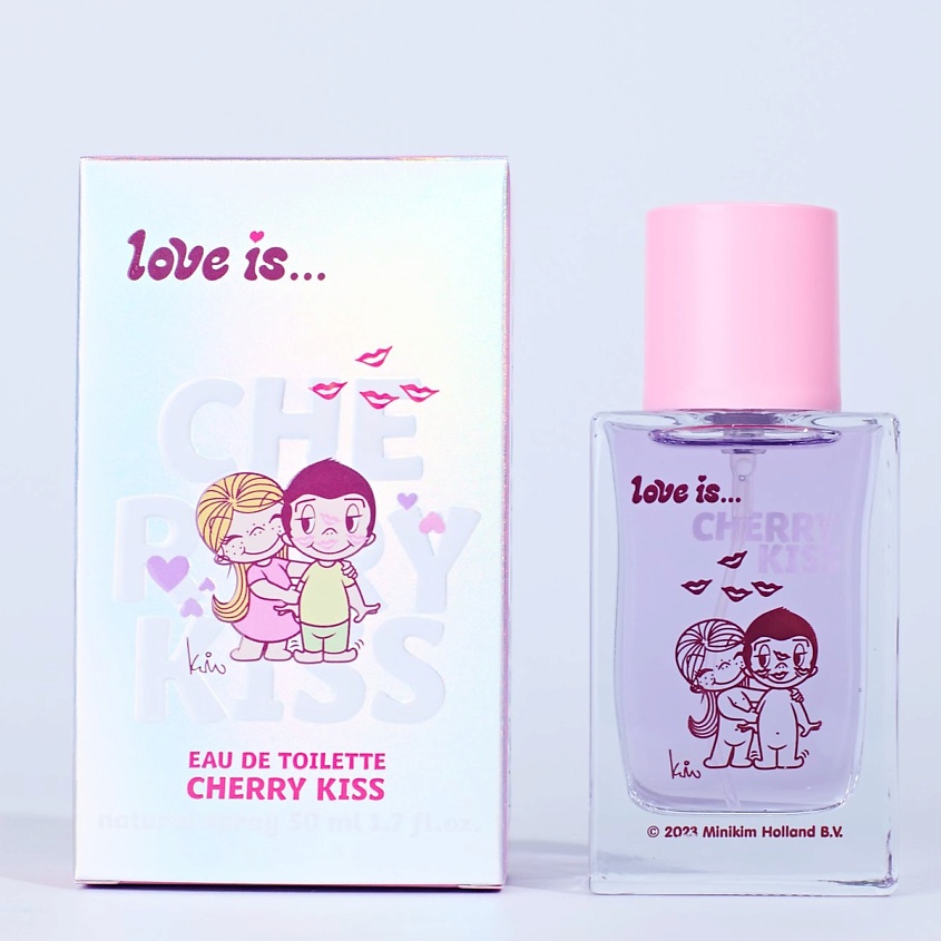 Изображение товара Парфюмерная вода Love is Cherry Kiss 50 мл для женщин сочный аромат вишни