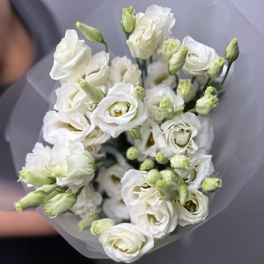 Изображение товара Букет из свежих цветов Эустома 9 штук от Chalet Green