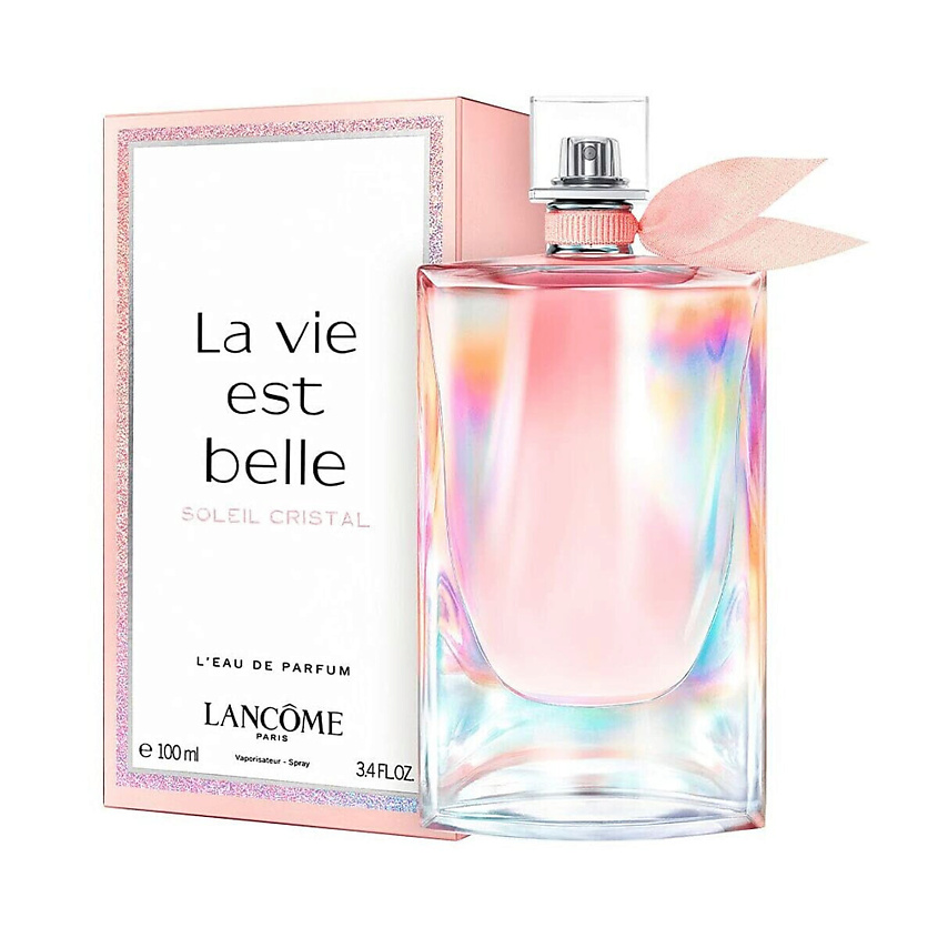 Изображение товара LANCOME Парфюмерная вода La Vie Est Belle Soleil Cristal, 100 мл Изображение товара LANCOME Парфюмерная вода La Vie Est Belle Soleil Cristal, 100 мл