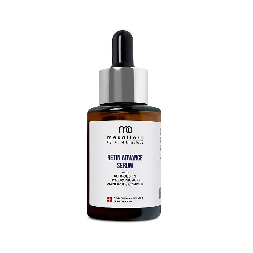 Изображение товара MESALTERA BY DR. MIKHAYLOVA Антивозрастная сыворотка с ретинолом RETIN ADVANCE SERUM, 30 мл