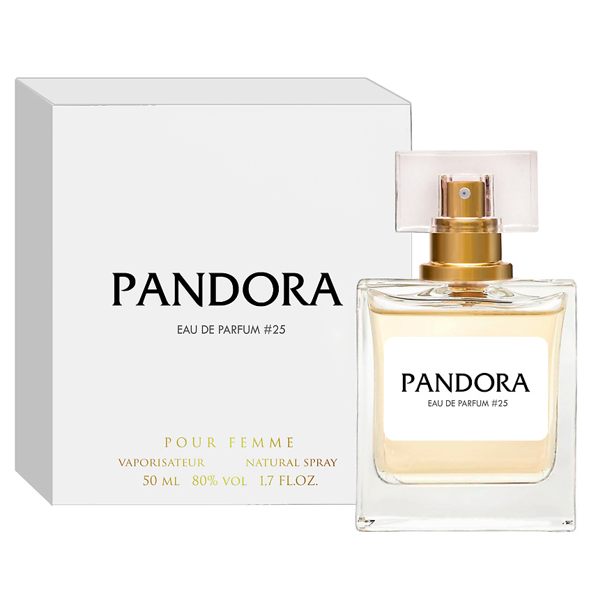 Изображение товара PANDORA Eau de Parfum № 25 парфюмерная вода 50 мл цитрусовый цветочный свежий