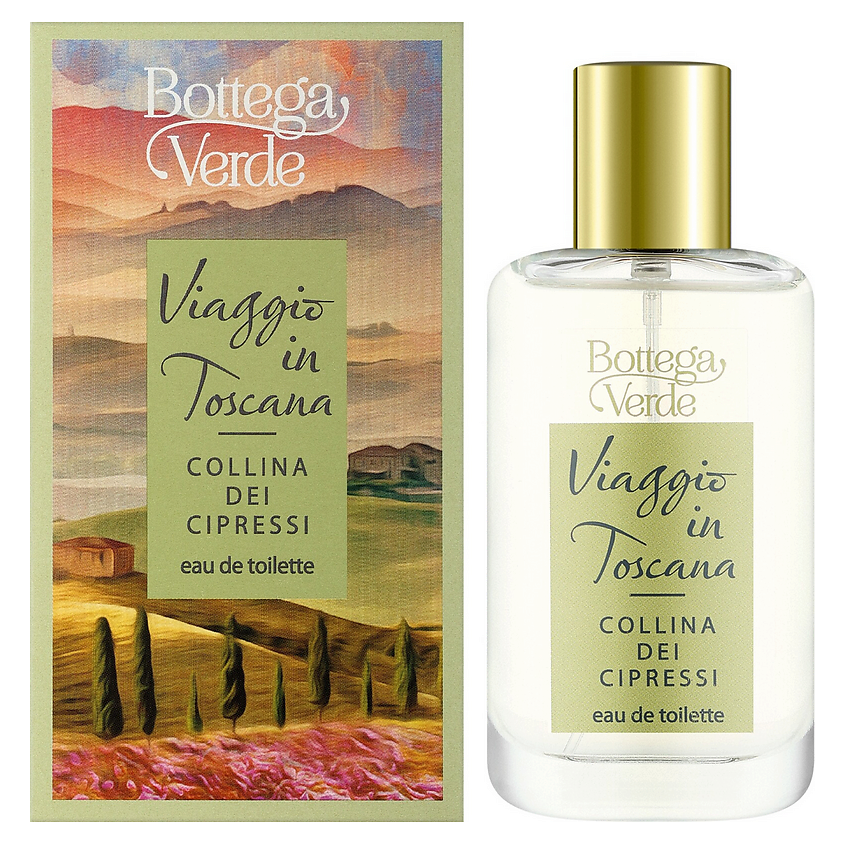Изображение товара BOTTEGA VERDE Туалетная вода Verde Viaggio in Toscana Collina Dei Cipressi, 50 мл
