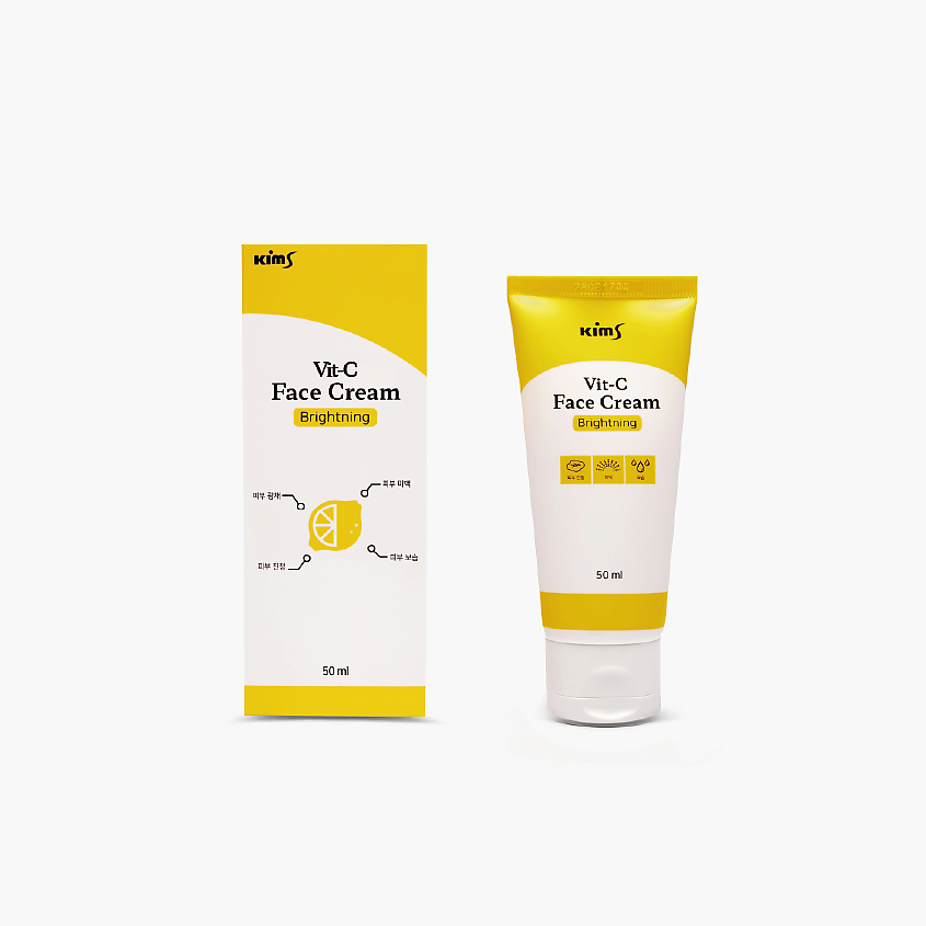 Изображение товара Крем для лица с витамином С KIMS 50 мл увлажнение и защита для чувствительной кожи