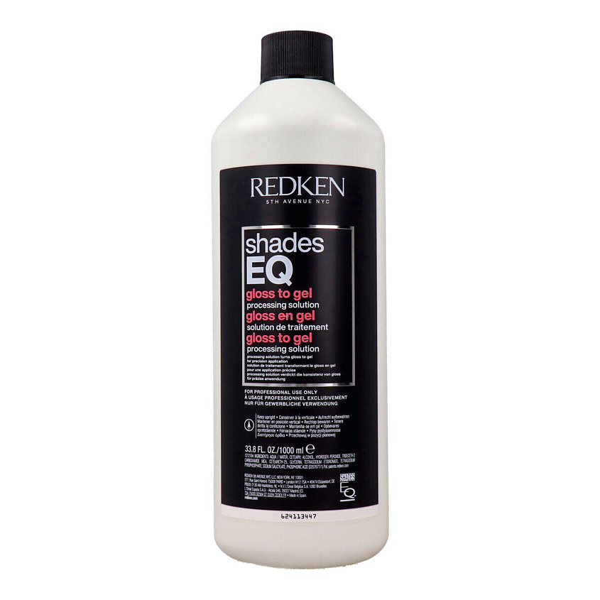 Изображение товара Redken Shades EQ Gloss to Gel Processing Solution 1000 мл профессиональный оксидентель
