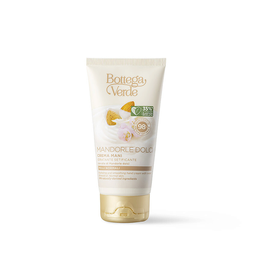 Изображение товара BOTTEGA VERDE Увлажняющий и разглаживающий крем для рук Mandorle Dolci, 75 мл