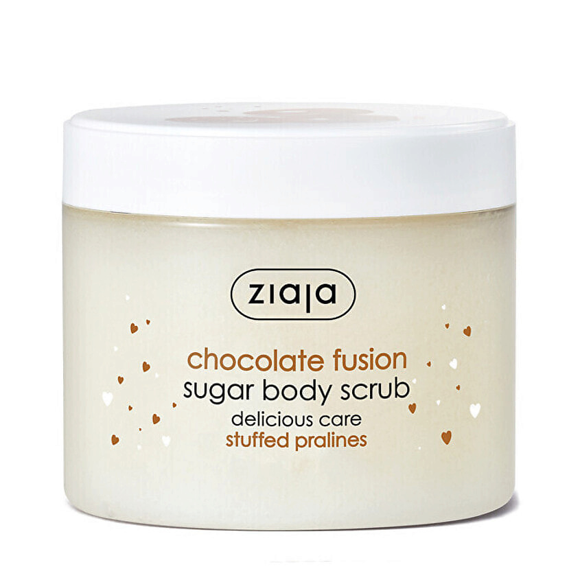 Изображение товара ZIAJA Сахарный скраб для тела Chocolate Fusion 300 мл для мягкой гладкой кожи женщин