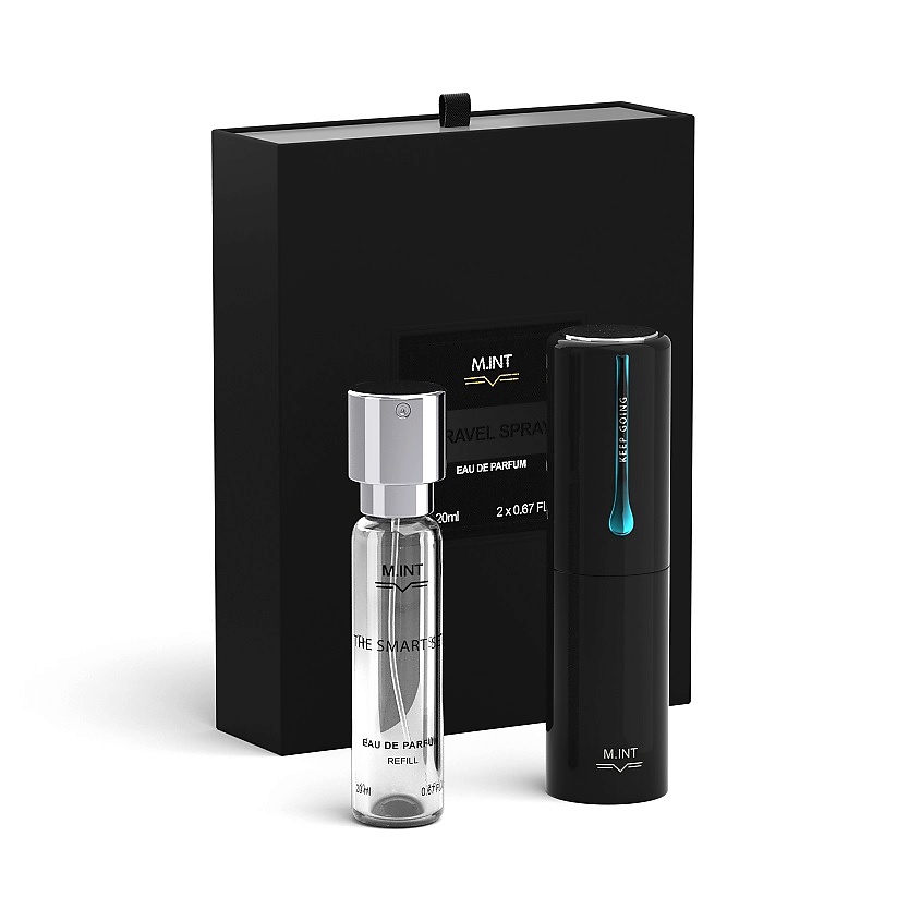 Изображение товара M.INT Набор для путешествий The Smart Set, Парфюмерная вода 2х20 мл + атомайзер