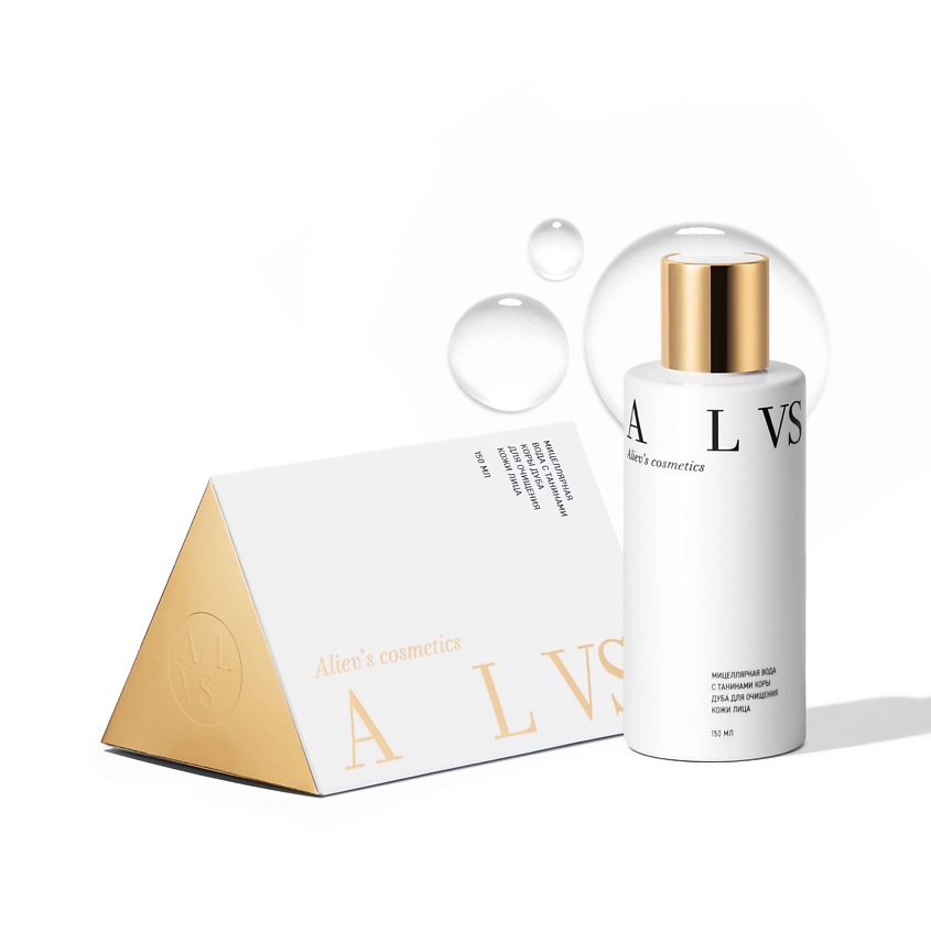 Изображение товара Мицеллярная вода DR.ALIEV'S ALVS с танинами коры дуба для очищения лица 1 шт