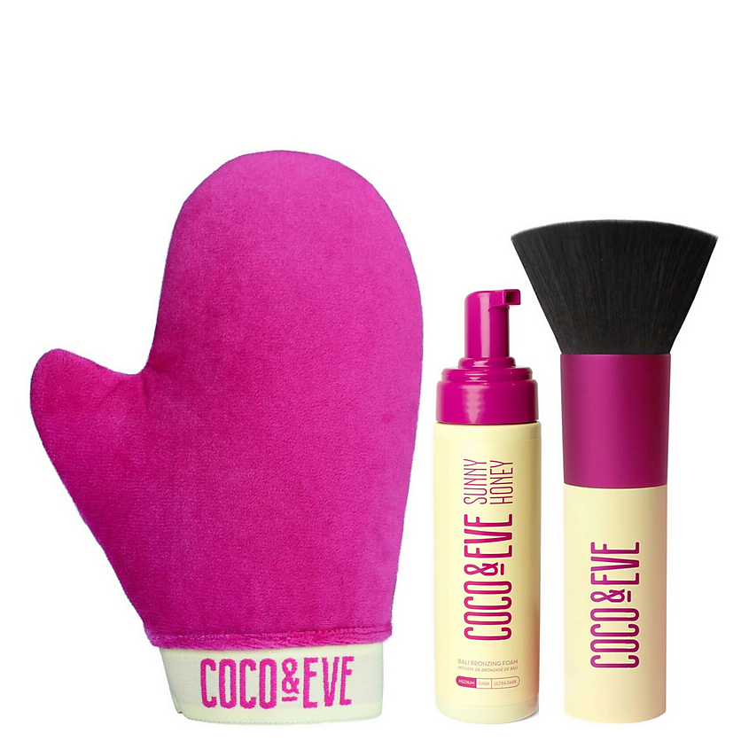 Изображение товара COCO & EVE Набор средств для лица Bali Бронзирующая пена и инструменты