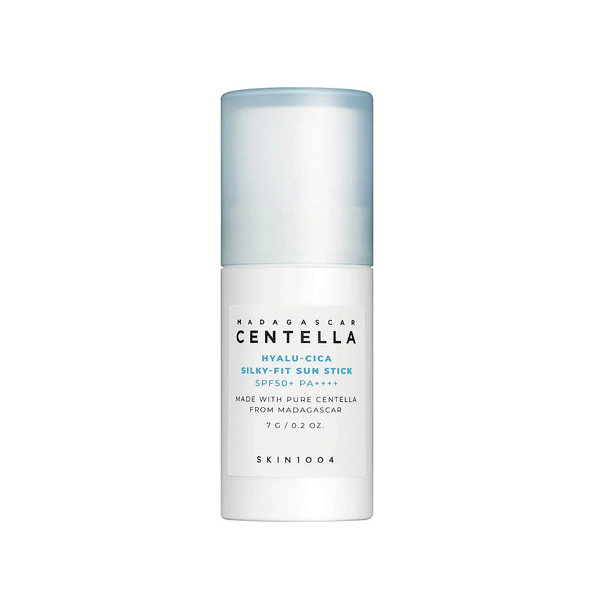 Изображение товара SKIN1004 Стик для лица солнцезащитный на основе мадагаскарской центеллы и гиалуроновой кислоты Madagascar Centella Hyalu-Cica Silky-Fit Sun Stick SPF 50+, 7 г
