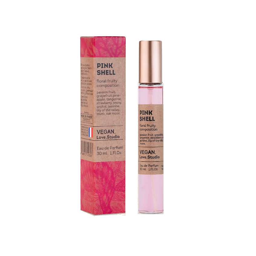 Изображение товара VEGAN LOVE STUDIO Pink Shell парфюмерная вода для женщин 30 мл