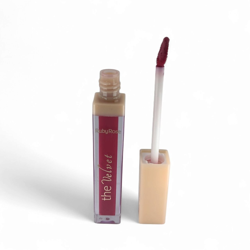 Изображение товара Бархатный блеск для губ RUBY ROSE Фуксия 12 насыщенных оттенков