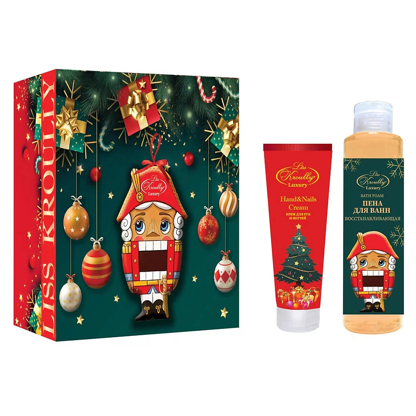 Изображение товара LISS KROULLY ПОДАРОЧНЫЙ НАБОР крем для рук и ногтей и пена для ванны