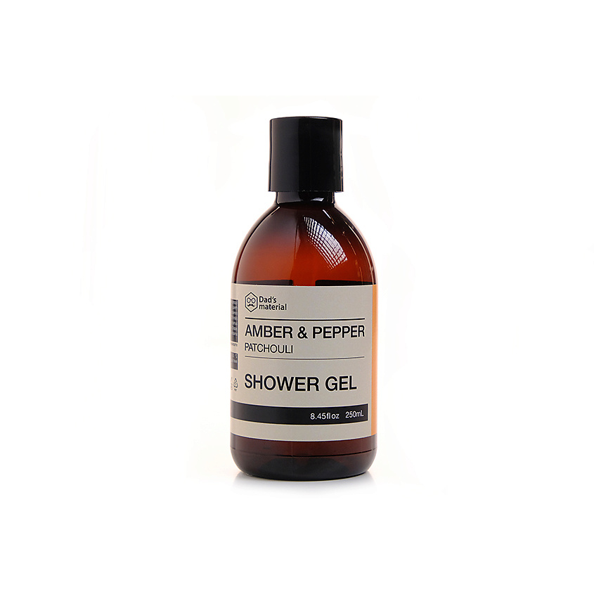 Изображение товара DAD S MATERIAL Гель для душа Amber & Pepper Patchouli 250 мл