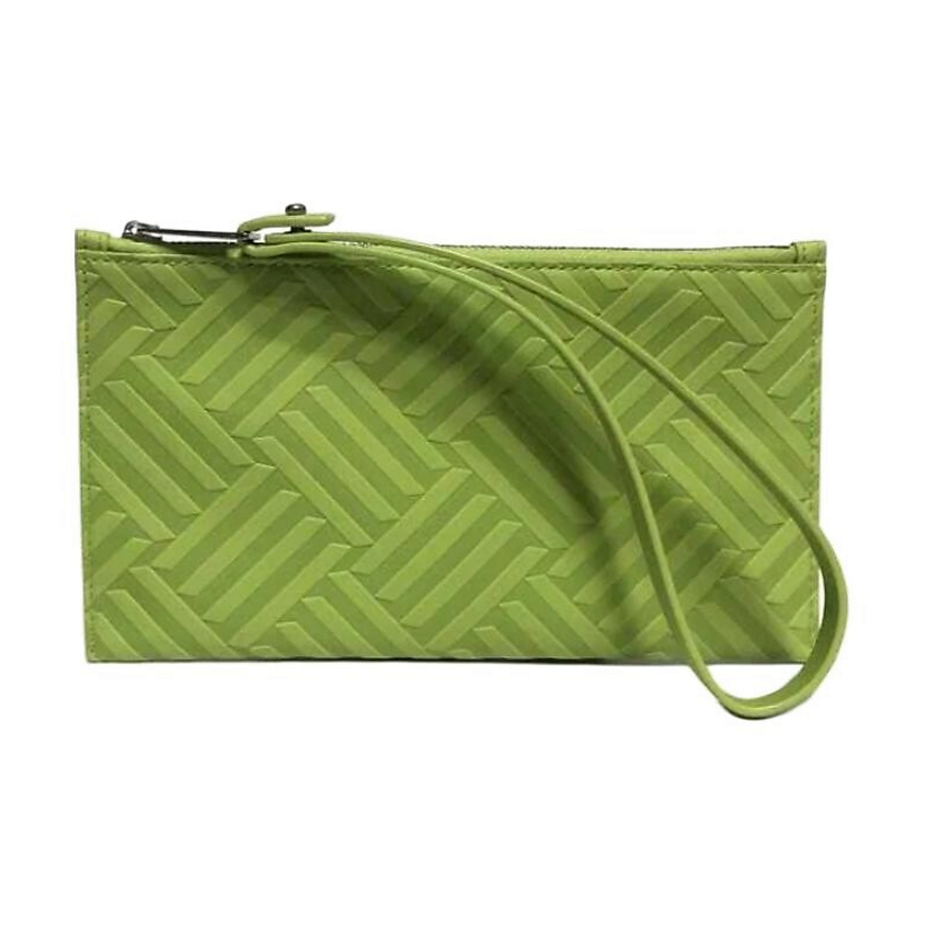 Изображение товара BOTTEGA VENETA Клатч женский Rubber Clutch Trumpets, цвет-зеленый