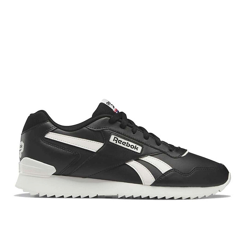 Изображение товара Мужские кроссовки Reebok Royal Glide Ripple Clip черные с белыми элементами