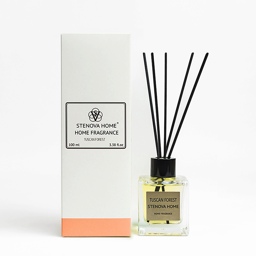 Изображение товара Аромадиффузор STENOVA HOME TUSCAN FOREST 100 мл с палочками для дома