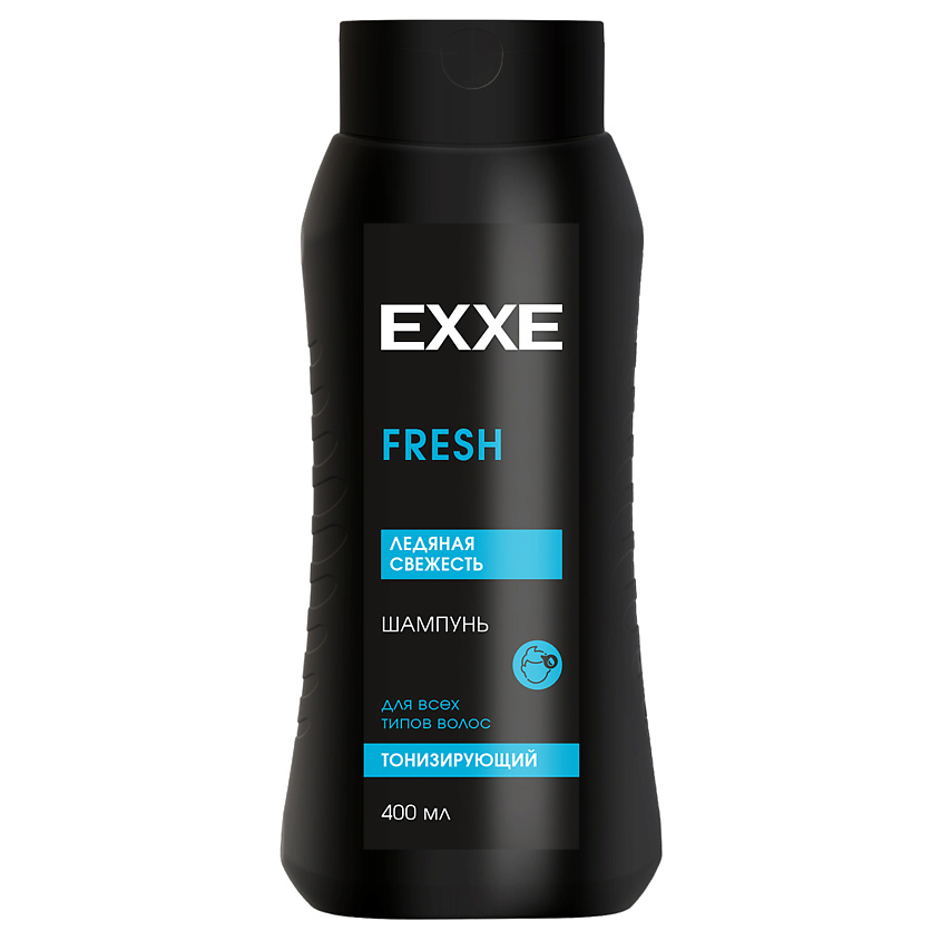 Изображение товара EXXE Шампунь Men Fresh Ледяная свежесть для всех типов волос 400 мл