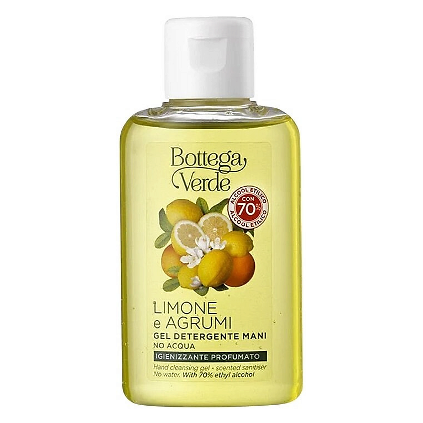 Изображение товара BOTTEGA VERDE Гель-антисептик для очищения рук Limone e Agrumi, 100 мл