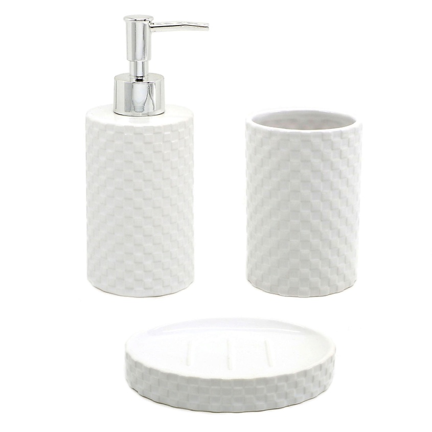 Изображение товара Набор для ванной Jasmine ND PLAY из 3 предметов из керамики