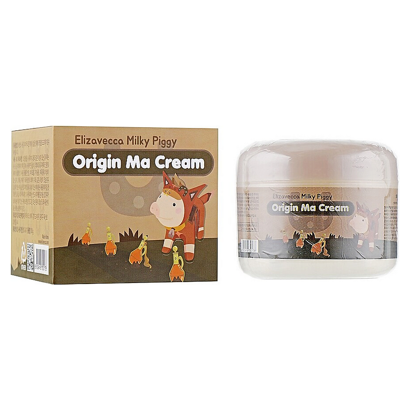 Изображение товара ELIZAVECCA Увлажняющий крем для лица Milky Piggy Origin Ma Cream, 100 мл