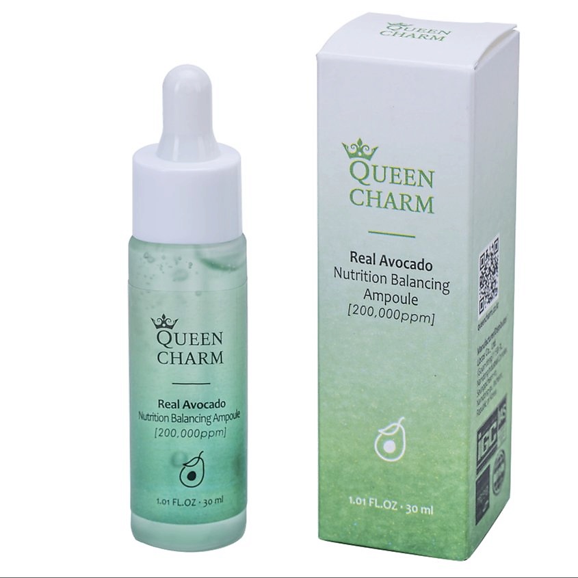 Изображение товара Питательная сыворотка для лица с маслом авокадо QUEEN CHARM 30 мл